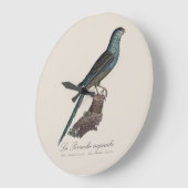 La Perruche ingambe Große Wanduhr (Winkel)