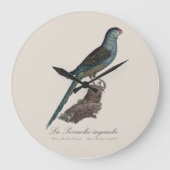 La Perruche ingambe Große Wanduhr (Vorderseite)