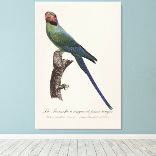 La Perruche ist ein einzigartiger Ort für Joues Leinwanddruck (Insitu (Holzboden))