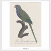 La Perruche souris / Monk Parakeet Aufkleber (Blatt)