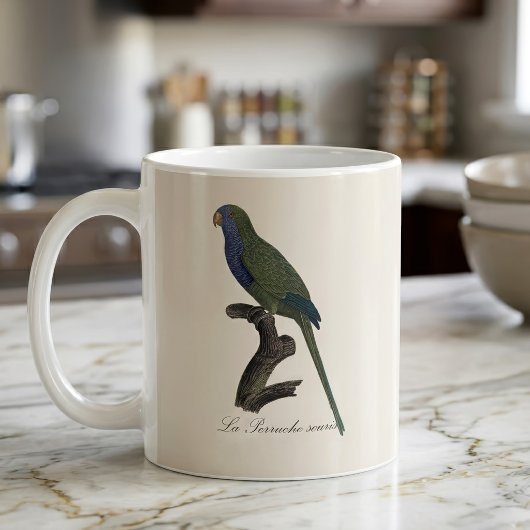 La Perruche souris / Monk Parakeet Kaffeetasse