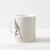 La Perruche souris / Monk Parakeet Kaffeetasse (Vorderseite Links)