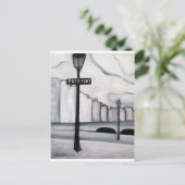 La Petit Pont, Paris Frankreich Postkarte (Stehend Vorderseite)