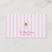 La Petite Macaron Business Card Visitenkarte (Rückseite)