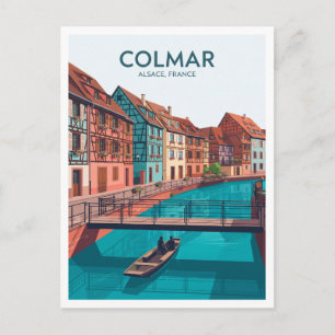 La Petite Venise, Colmar Frankreich Postkarte
