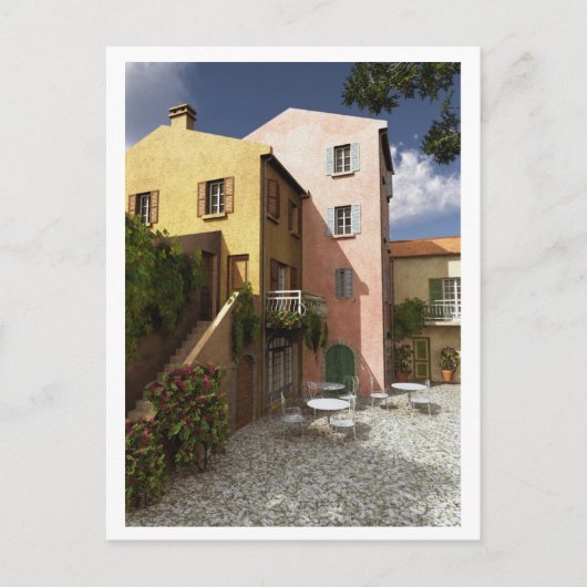 La Piazza Postkarte (Vorderseite)