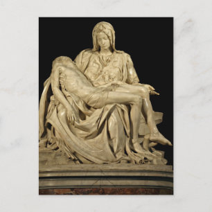 La Pieta von Michelangelo Postcard Postkarte