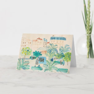 La Place Arago   Raoul Dufy Karte