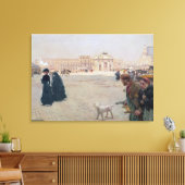 La Place du Carrousel, Paris Leinwanddruck (Insitu (Wohnzimmer))