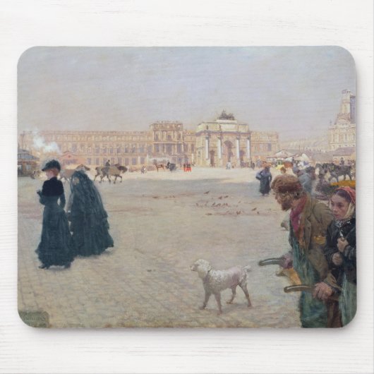 La Place du Carrousel, Paris Mousepad (Vorne)