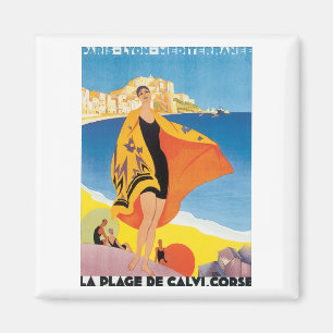 La Plage de Calvi. Korse Magnet