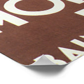 La Plage de Monte Carlo Beach Lounge Poster (Ecke)