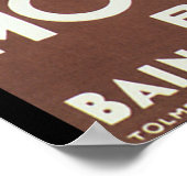 La Plage de Monte Carlo Beach Lounge Poster (Ecke)