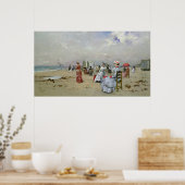 La Plage de Trouville Poster (Küche)