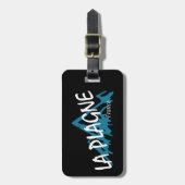 La Plagne France Mountains Gepäckanhänger (Vorderseite vertikal)