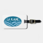 La Plagne France Outdoors Gepäckanhänger (Vorderseite horizontal)