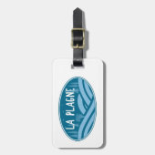 La Plagne France Outdoors Gepäckanhänger (Vorderseite vertikal)