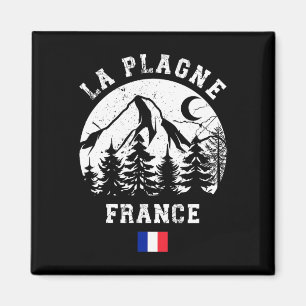 La Plagne Frankreich Alpen Ski Resort Alpin Skipas Magnet