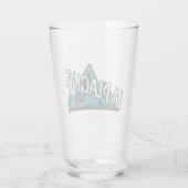 La Plagne Frankreich Berge Glas (Rückseite)