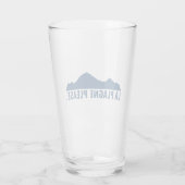 La Plagne Frankreich Bitte Glas (Rückseite)