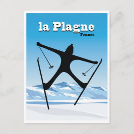 La Plagne, Frankreich Postkarte