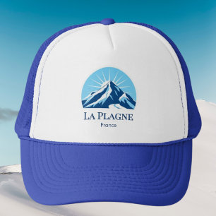 La Plagne Frankreich Skigebiet Outfit Mütze