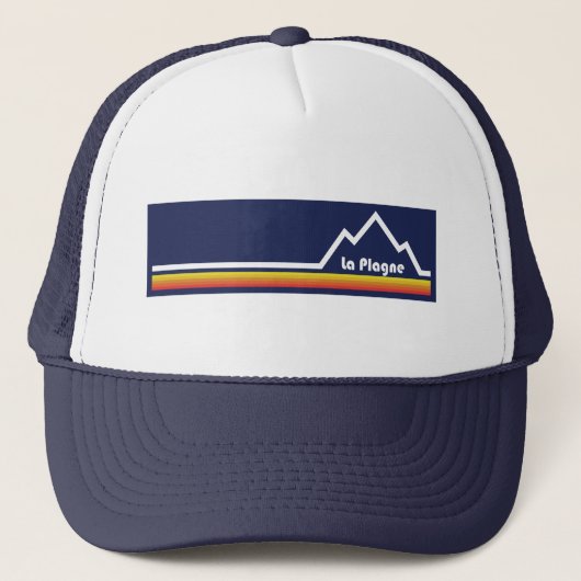 La Plagne Frankreich Truckerkappe (Vorderseite)