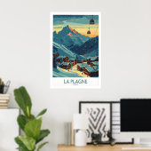 La Plagne Poster Frankreich 1 (Heimbüro)