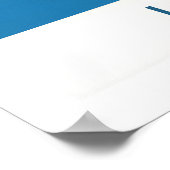 La Plagne Print 1 Poster (Ecke)