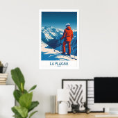 La Plagne Print 1 Poster (Heimbüro)