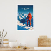 La Plagne Reiseplakat 1 Poster (Küche)