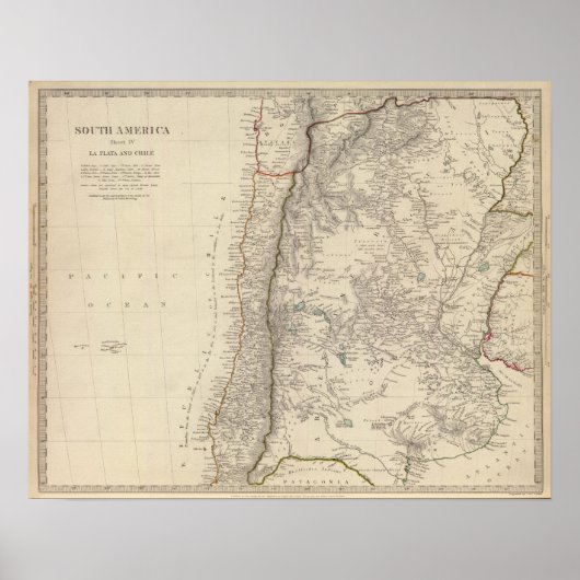 La Plata, Chile Poster (Vorne)