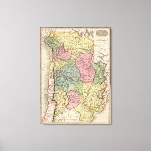 La Plata Leinwanddruck (Vorderseite)