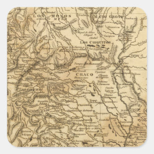 La Plata Quadratischer Aufkleber