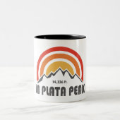La Plata Spitze Zweifarbige Tasse (Mittel)
