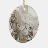 La-Platz-DES Victoires, Paris, c.1789 (Feder Keramikornament (Rechts)