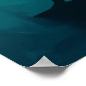 LA PLONGEUSE D'AZUR (Der Azure Diver) - Original A Poster (Ecke)