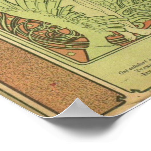 La Plume Poster (Ecke)