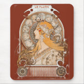 La Plume Zodiac – Astrologie Design Mousepad (Vorne)