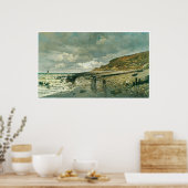 La Pointe de La Heve, 1865 Claude Monet Poster (Küche)