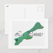 La Pointe Postkarte (Vorne/Hinten)