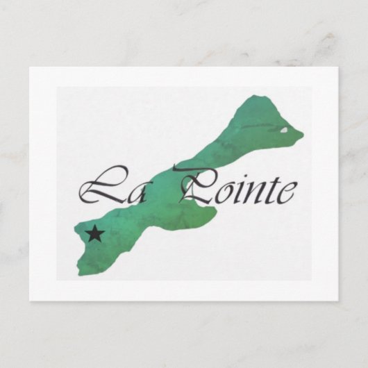 La Pointe Postkarte (Vorderseite)