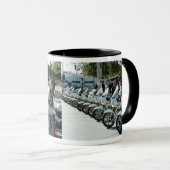 LA Police Motorräder USA Tasse (VorderseiteRechts)