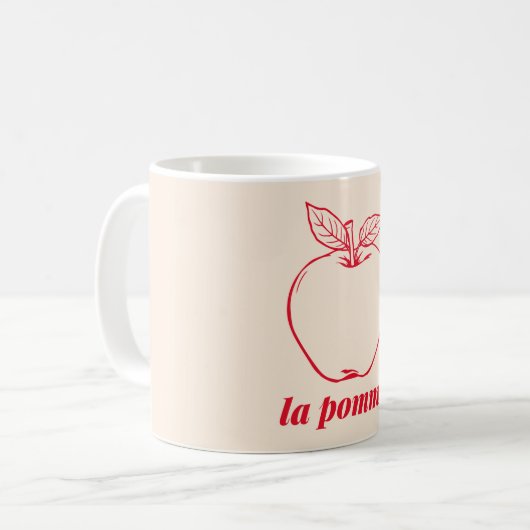 la pomme kaffeetasse (Vorderseite Links)