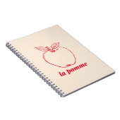 la pomme notizblock (Rechte Seite)