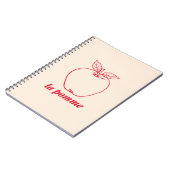 la pomme notizblock (Linke Seite)