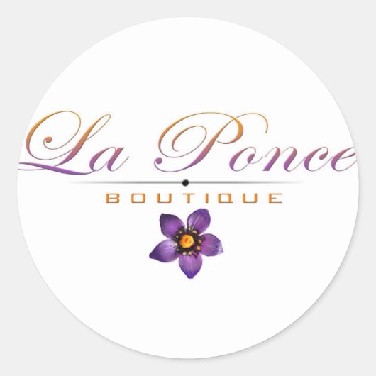 La Ponce Boutique Sticker (Vorderseite)