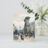 La Porte de San Denis Postkarte (Stehend Vorderseite)