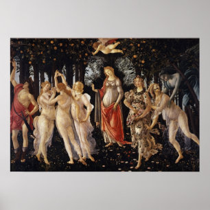 La Primavera by Botticelli - A2 format poster