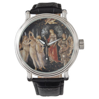 La Primavera (Frühjahr) von Sandro Botticelli Armbanduhr